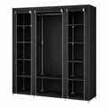 penderie-en-tissu-avec-etageres-rangement-ouvert-12-compartiments-cadre-metallique-pour-chambre-adulte-gvrjnb5463wa