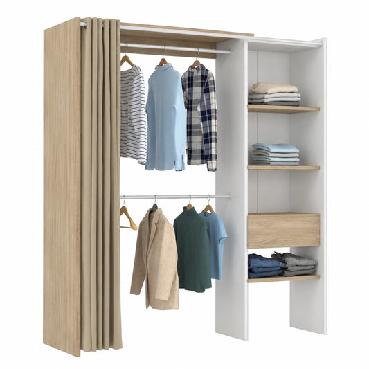 dressing-extensible-avec-etageres-et-double-penderie-rideau-inclus-fhwcbb5496mj