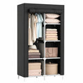 armoire-en-tissu-2-portes-avec-etageres-et-barre-de-suspension-pour-chambre-nvfddp5670bu